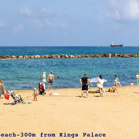 105 Kings Palace - Fabulous 2 Bed, 2 Bath, Large Patio With Garden - Sea Views * Paphos