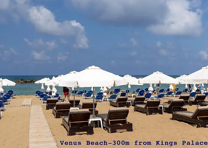 105 Kings Palace - Fabulous 2 Bed, 2 Bath, Large Patio With Garden - Sea Views Pafos